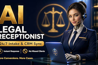 build ai legal intake receptionist with CRM integration
