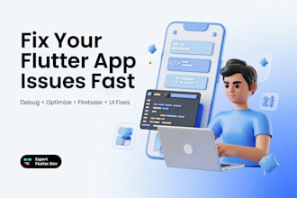 fix any flutter bug, crash, or performance issue in your app
