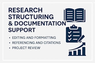 assist in research documentation and project structuring