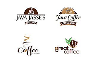 do minimalist coffee shop, bakery, bar and cafe logo design