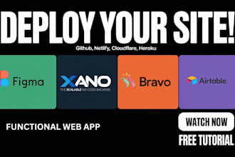 do functional figma to bravo studio app, connect xano api backend to bravo