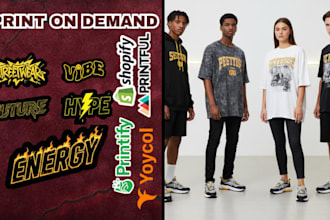 build a high converting shopify print on demand store with printful, printify