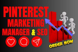 be your pinterest marketing manager and SEO expert