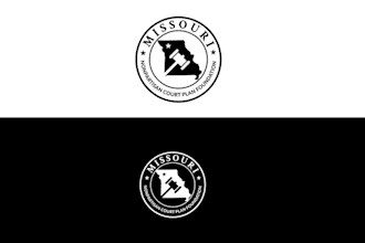 design political attorney law legal logo