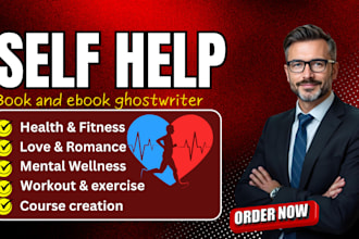 write self help ebook, workbook, journal, mental health, life coach, psychology