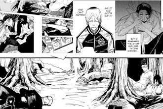 anime manga illustration nsfw manga comic book page webtoon comic manga artist