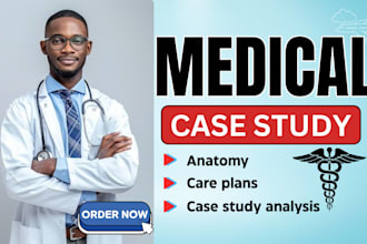 do medical case study, medical research essay, meta analysis, case report