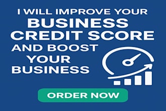 improve business credit score for business funding