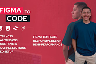 do a figma design to responsive HTML CSS conversion