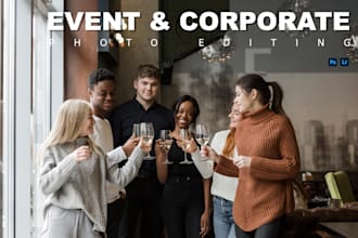 edit event and corporate photos