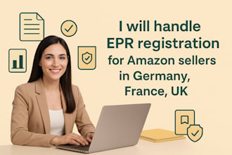 do epr registration for amazon sellers in germany, france , uk