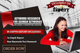 do a german keyword research for better SEO ranking