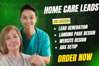home care leads elderly care leads home care logo home care website healthcare