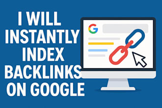 instantly index backlink on google