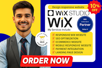 do wix website design redesign wix revamp copy clone wix website development
