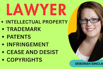 be intellectual property, trademark, patent and copyright infringement lawyer