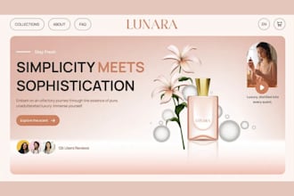 design perfume shopify store fragrance perfume website perfume oil perfume store