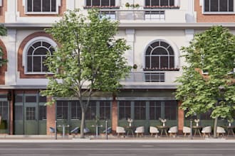 create photorealistic 3d exterior renders