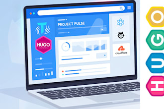 build your hugo static website with responsive design
