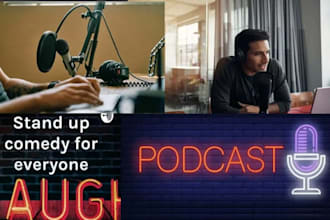 write engaging podcast scripts, show notes, and hilarious comedy content