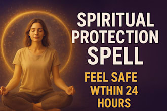 cast a powerful spiritual protection spell within 24 hours