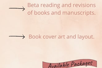 your beta reader for suspense, romance and fantasy