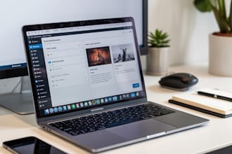 manage, upload, and format blog posts on wordpress