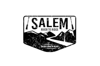 design amazing river to ridge race logo