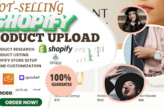 upload shopify dropshipping SEO wining product with megagoods droppery blanka