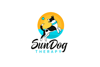design aesthetics sun dog therapy logo