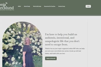 design squarespace life coaching website personal trainer  fitness coach website