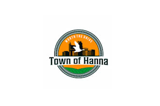 design luxurious small town municipal logo