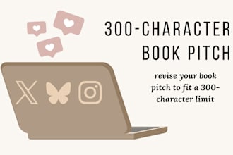refine your fiction pitch event blurb down to 300 characters