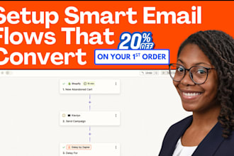 klaviyo mailchimp email marketing flows automation zapier shopify integration