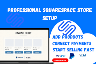 set up your squarespace online store with products and payments squarespace shop