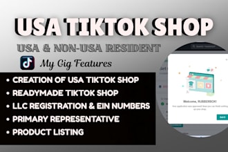 tiktok shop setup, tik tok shop business representative approved tiktok shop