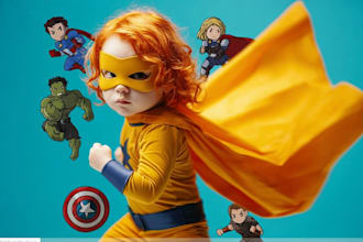 do into amazing superhero comic