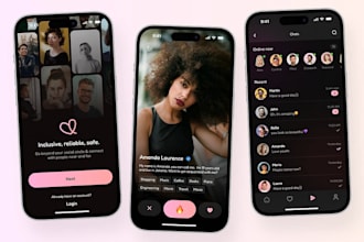 develop vacation booking app, travel, online dating app flutter ios andriod uiux