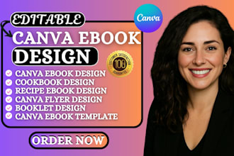 canva ebook design cookbook design canva recipe ebook canva ebook template canva