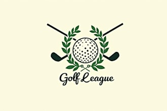 design outstanding golf sport logo in