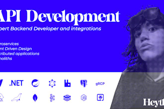 build scalable backend, rest API, graphql or microservices