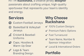 make custom jerseys of any sports