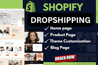 build a german shopify dropshipping store for eco friendly products dach setup
