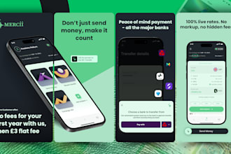 design amazing app store and play store app screenshots