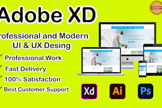 design mobile app UI in adobe xd for ios and android