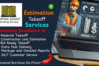 quantity surveyor for quantity takeoff material takeoff and cost estimation