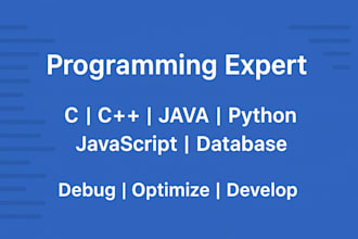 write, debug, and optimize your c, cpp, java, python, javascript, or data