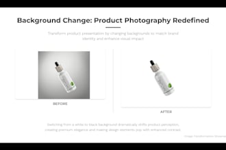 before or after photo editing