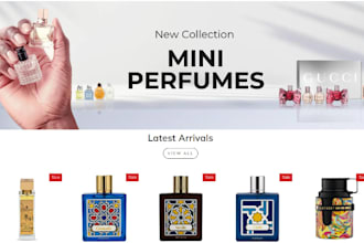 design perfume shopify store shopify perfume website fragrance shopify website