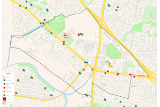 create professional gis maps, spatial analysis, and urban planning visuals